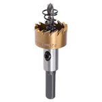 Sourcingmap 24mm HSS Drill Bit Hole Saw Stainless High Speed Steel Metal Alloy