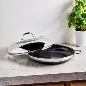 HexClad 35cm Hybrid Frying Pan – Stainless Steel Non-Stick Skillet