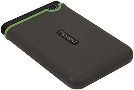 Transcend StoreJet 2TB USB 3.1 Gen 1 Compatible with PC, Mac, Tab, PS5 and Xbox,| RecoveRx Software |2.5" HDD | 3 Yrs. Warranty - TS2TSJ25M3S