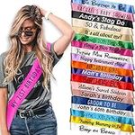 My Pretty Little Gifts Ltd Personalised Birthday Sashes - Fully Custom Sashes For That Very Special Person on Their birthday