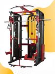 Mybeast Functional Trainer with Smith with Lats for Full Body Workout for Home Use and Commercial Use (Iron Weight Stacks)