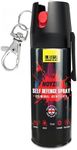 Noyzie Self Defence Spray UK Legal Pepper Spray Alternative for Men & Women with UV Marking, Keychain & Belt Clip - Criminal Identifier Spray for Personal Protection - 15ml