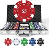 HEITOK 300 Piece Poker Chip Set, 11