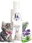 The Pet Mom Organic Brighten & White Cat Shampoo for Persian Cat & Kitten | Deep Clean, Softens & Conditions Hair, Help in Maintain Cat Hair Colour | Coat Wash Cat Shampoo for All Cat Breed – 200ml