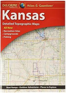 Garmin Delorme Atlas & Gazetteer Paper Maps- Kansas (010-12656-00)