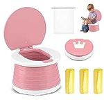 portable foldable potty seat for to