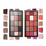 Makeup Revolution Eyeshadow Palette, Long wearing and Easily Blendable Eye with Shimmary & Matte finish, Reloaded Combo II - 33 g