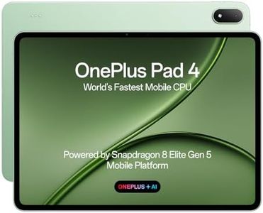 OnePlus Pad 4, Snapdragon® 8 Elite Gen 5 Platform, 33.53cm 13.2" 3.4K Screen, 144Hz Adaptive, 8 Speakers, AI Powered, PC-Level Productivity, 13,380 mAh Battery, 8GB + 256GB, WiFi,Sage Mist