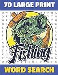 Fishing Word Search: 70 Large Print