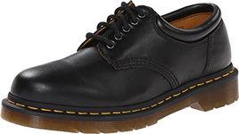 Dr. Martens Unisex-Adult 8053 5 Eye Padded Collar Boot, Black