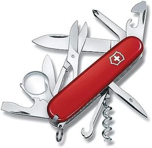 Victorinox Swiss Army Pocket Knife Explorer with 16 Functions, Red