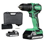 Metabo HPT Cordless Drill | 18V | Sub-Compact | Brushless Motor | Lithium-Ion Batteries | Lifetime Tool Warranty | DS18DDX