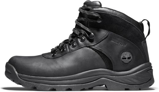 Timberland Men’s Flume Mid Boots, Black – Size 9.5 UK