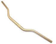 Premium Tapered 28mm Motorcycle Handlebars Fatbars in GOLD Alloy for Motocross | Trials Bike | Supermoto | Streetfighter | Strong, Stylish and Versatile