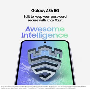 Samsung Galaxy A36 5G Smartphone, 8GB RAM 256GB Storage – Lime