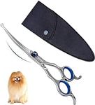 Doscpe Curved Dog Grooming Scissors