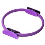 GOCART WITH G LOGO Yoga Circle Exercise Pilates Ring with Full Body Toning Fitness for Stretching, Relaxation (Blue)