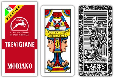 Treviso Regional Cards 100% Plastic