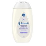 Johnson’s Sensitive Care Face & Body Baby Cream, Lightly Scented, Sunflower Oil, Vitamin B5, Sensitive & Dry Skin, 400 mL