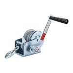 OPENROAD 600LBS Hand Winch,8M Steel Cable Manul Trailer Boat Winch