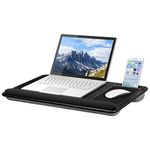 LapGear Home Office Pro Lap Desk - Black Carbon (Fits up to 17.3" Laptop)