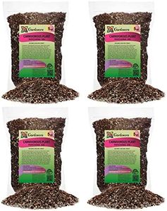 Gardenera Professional Carnivorous Plant Soil - Ready to Use for Venus Flytraps, Sundews, Pitcher Plants, Butterworts | Peat Moss, Coco Coir, Perlite - 20 Quart