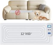 petnais cat Repellent Indoor,3 Enhanced Training Modes,scat mats for Dogs,Motion Activated cat Deterrent,Keep Cats Off countertops,Sofas,beds and counters, pet Corrector, Shock Mats for Dogs,12"x60"C