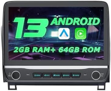 Newest 10.1" Android 13.0 2+64 GB GPS Navigation Touch Screen Car Stereo Radio for with Wireless Apple Carplay&Android Auto for Toyota Tundra 2007 2008 2009 2010 2011 2012 2013&Sequoia 2008-2019