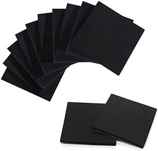 Foam Padding Sheets with Adhesive Backing - 1/4" Thick Self Stick Neoprene Insulation Foam,1/4 Inch Thick X 4 Inch Long X 4 Inch Wide (4, 1/4Inch x 4Inch x 4Inch)