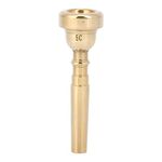 Metal Trumpet Mouthpiece, Gold Bb Tone Trumpet Mouthpiece, 3C 5C 7C(Gold 5C) Performance Accessory Musical Instrument Accessories