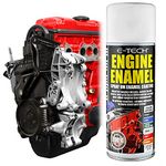 RED E-TECH - Heat Resistant Engine Enamel Paint 400ml - Spray On High Temp Paint