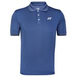 YONEX Unisex-Adult Badminton Apparel Slim Fit Tshirt Polo M 2402 Vintage Indigo M/8903224357450