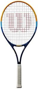 Wilson Profile 25 Junior/Youth Recreational Tennis Racket, Navy/Orange