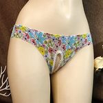 Sexy Men Sissy Underwear Boxer Briefs Lace Bikini Underpants Pouch Breathable (Color : Light Green, Size : One Size)