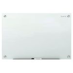 Quartet Magnetic Glass Dry Erase White Board, 48"x 36" Whiteboard, Infinity Frameless Mounting, White Surface (G4836W)