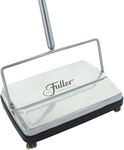 Fuller Brush 17034 Carpet & Floor Sweeper- Mini Stick Cleaner for Hardwood Surfaces, Wood Floors, Laminate Tile - Small & Portable - Cleans Dust Pet Hair - Electrostatic & Silent - Silver