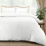 Utopia Bedding Seersucker Duvet Cov