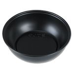 SOLO DSS5-0001 Round Polystyrene Sauce and Side Dipping Container 5.5-oz. Capacity, Black (10 Packs of 250 cups)
