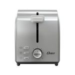 Oster 2 Slice Toaster, With 7 Browning Settings, Extra Wide Slots For Bagels and Special Breads, Removable Easy-to-Clean Crumb Tray, Cancel/Defrost/Bagel, Stainless Steel