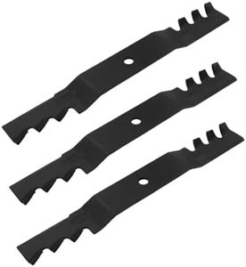 showingo 115-5059, 110-6837-03 Mulching Blades Replacement for Toro Timecutter Z 5000 Series 50 Deck 112-9759-03,112-9759,110-6837-03 Includes 3 Blades for 50 inch （Black）