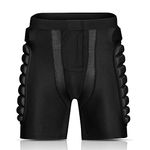 Lixada Protection Padded Shorts Armor Hip Protection Shorts Pad for Snowboarding Skating Skiing Riding