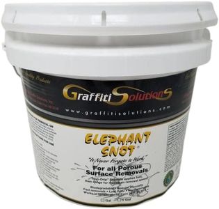 Graffiti Solutions Elephant Snot Graffiti Remover 1 Gallon - Penetrates Deeply into Concrete, Cement, Brick, Grout, Stone