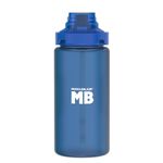 MuscleBlaze Plastic Gallon Water Bottle For Gym, Office, Home & Travel | Gallon Water Bottle For Adults (2 L, Aqua Blue)