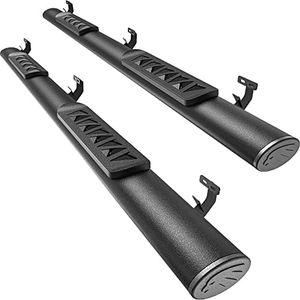 AUTOSAVER88 Tavole da corsa compatibili con Dodge RAM 2009-2018 1500/2019-2023 1500 Classic, 2010-2022 RAM 2500 3500 Crew Cab, pedane laterali fuoristrada, barre nerf rivestite a polvere nera