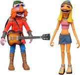 DIAMOND SELECT TOYS Muppets: Floyd Pepper & Janice Action Figure Two-Pack, Multicolor