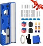 Bvrocio 11-in-1 Aluminum Alloy Pool Cue Tip Shaper - All-in-One Pool Stick Tips Replacement & Maintenance Tool for Billiards Players