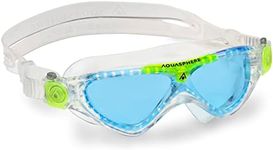 AQUASPHERE Vista JR | Swimming Goggles for Kids 6 Years + | UV Protection | Silicone Seal | Anti-Fog and Leak-Proof | Boys & Girls | Swimming Pool Goggles