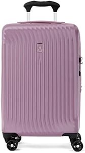 Travelpro Maxlite Air Hardside Expandable Carry on Luggage, 8 Spinner Wheels, Lightweight Hard Shell Polycarbonate Suitcase, Orchid Pink Purple, Carry On 21-Inch, Orchid Pink Purple, Carry-On 21-Inch,