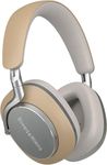 Bowers & Wilkins Px8 Over Ear Wireless Headphones, Advanced Active Noise Cancellation, Luxurious Materials, 30-Hour Battery Life, 15-Min Quick Charging, Tan