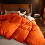 Coverless Duvet King Size,Winter Warm Duvet Luxury Hotel Quality,All Seasons 15 Tog Double Duvet,Spring/Autumn/Winter Single Double Warm Lightweight Down Comforter,O,180x220cm (3kg)